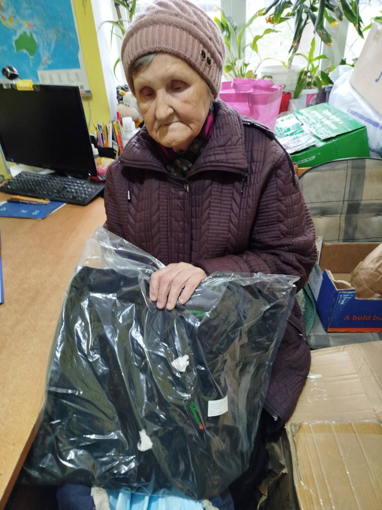 Community members gathering and supporting each other